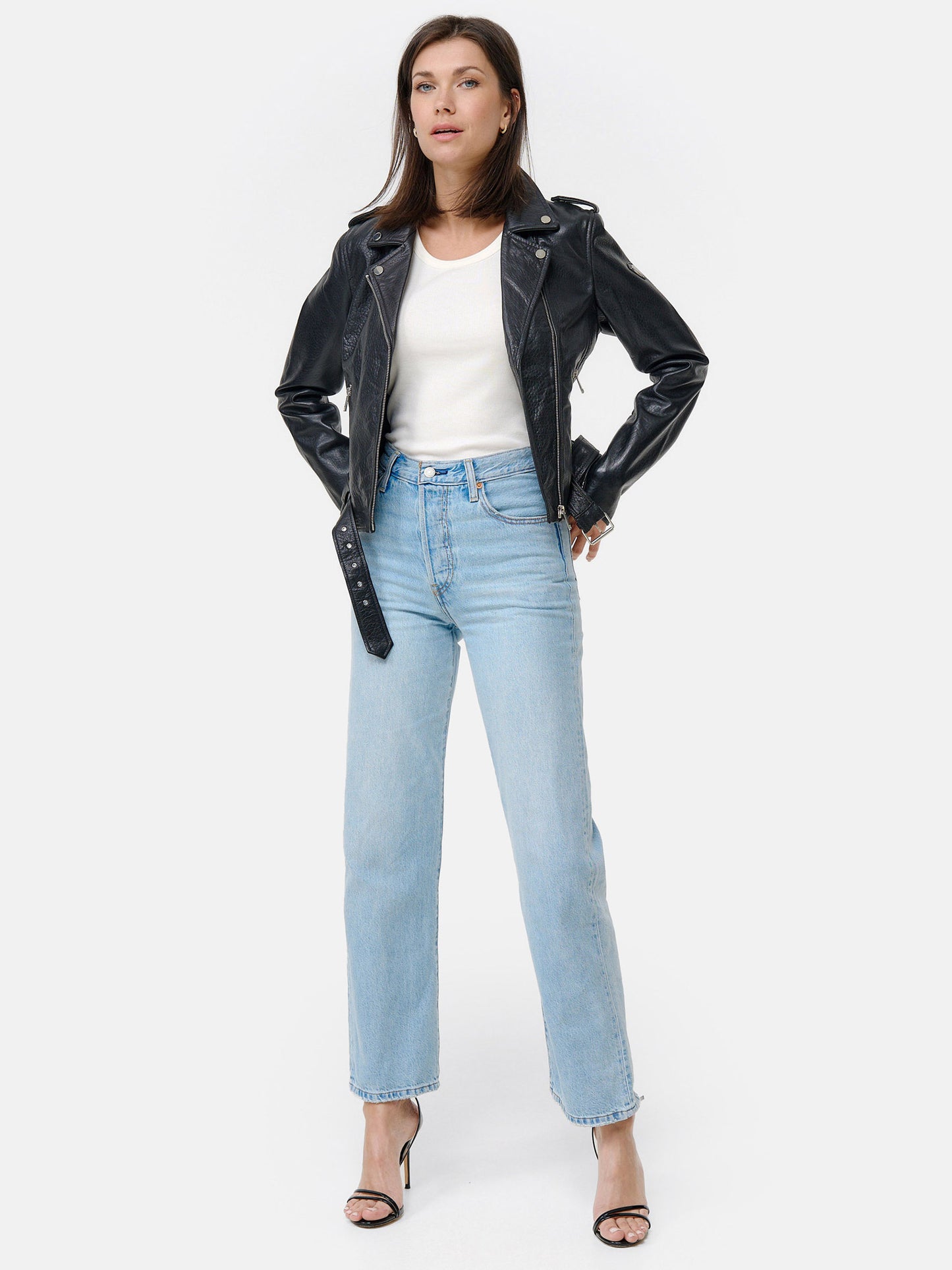Tazzio Damen Lederjacke F508