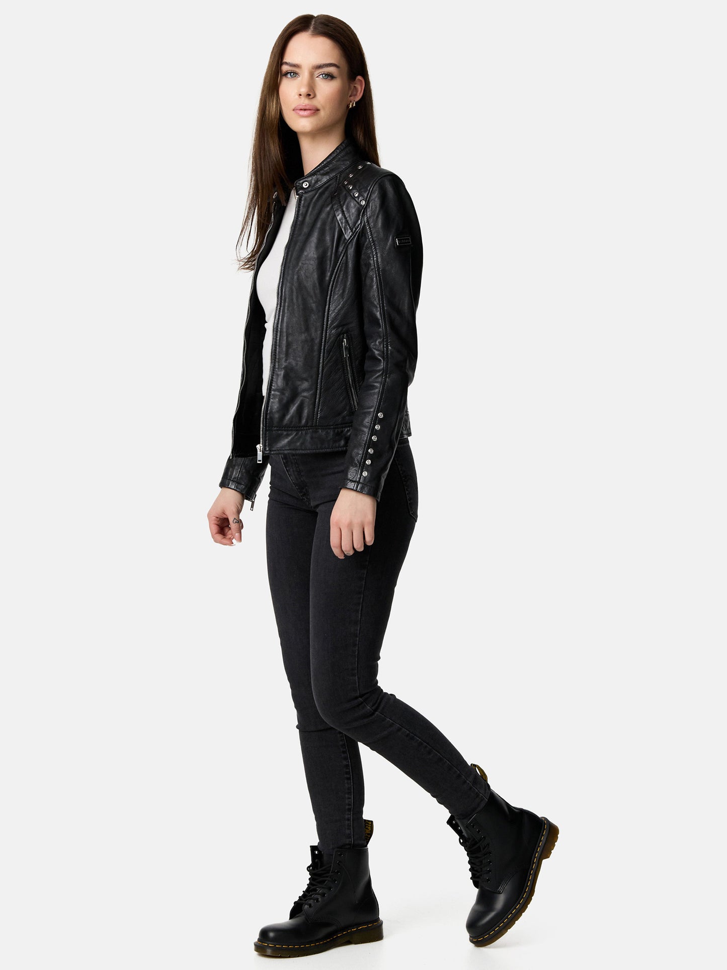 Tazzio Damen Lederjacke F521