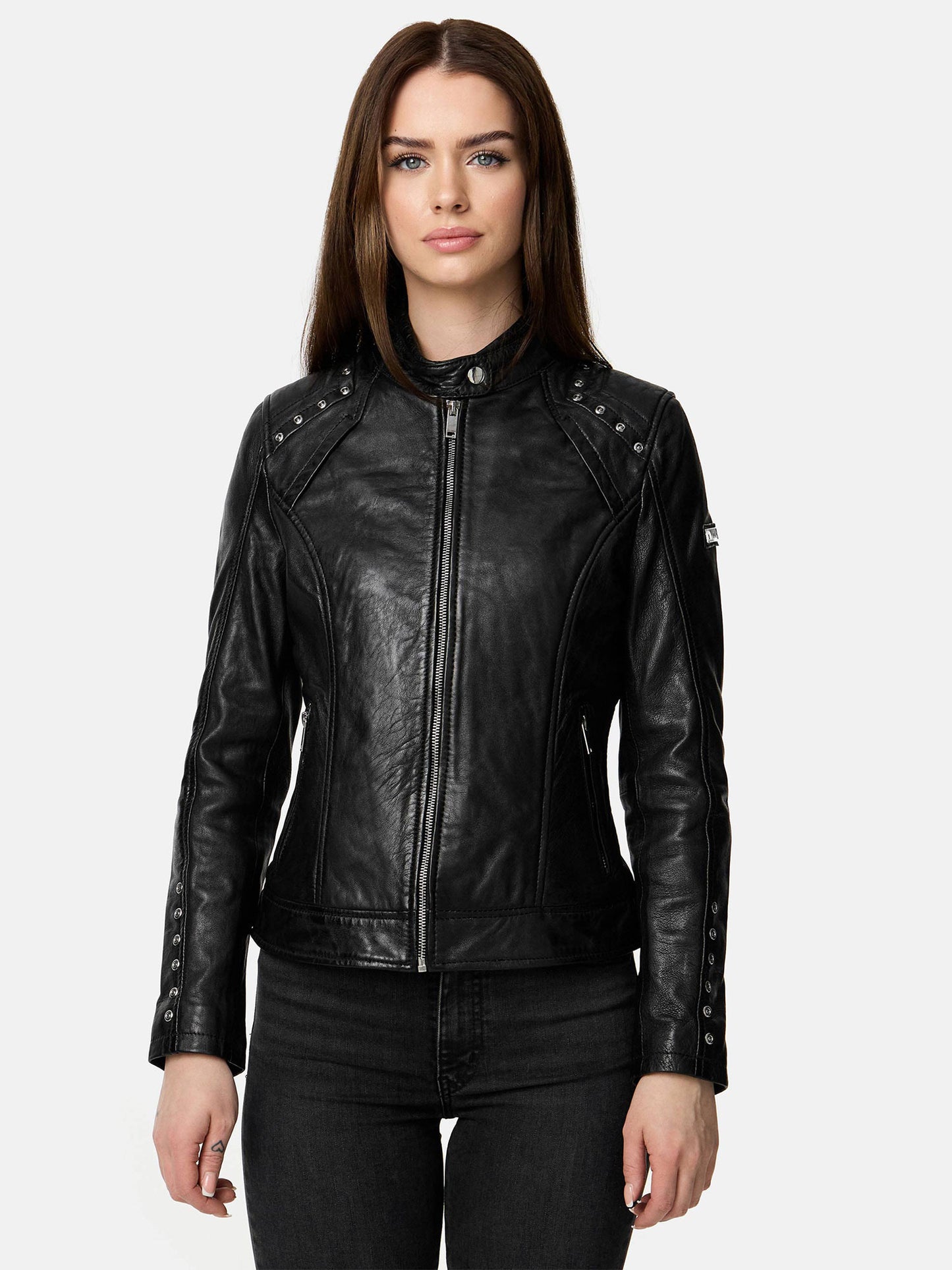 Tazzio Damen Lederjacke F521