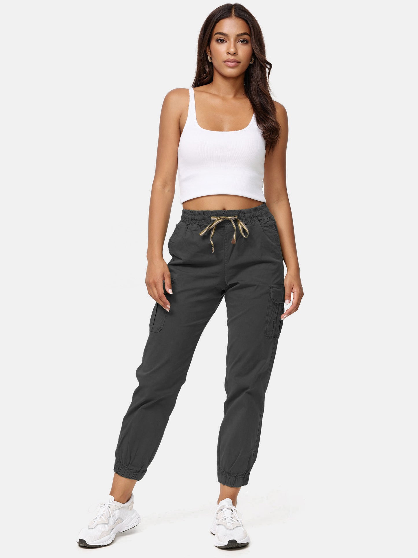 Pantalon cargo pour femme Tazzio coupe régulière F600