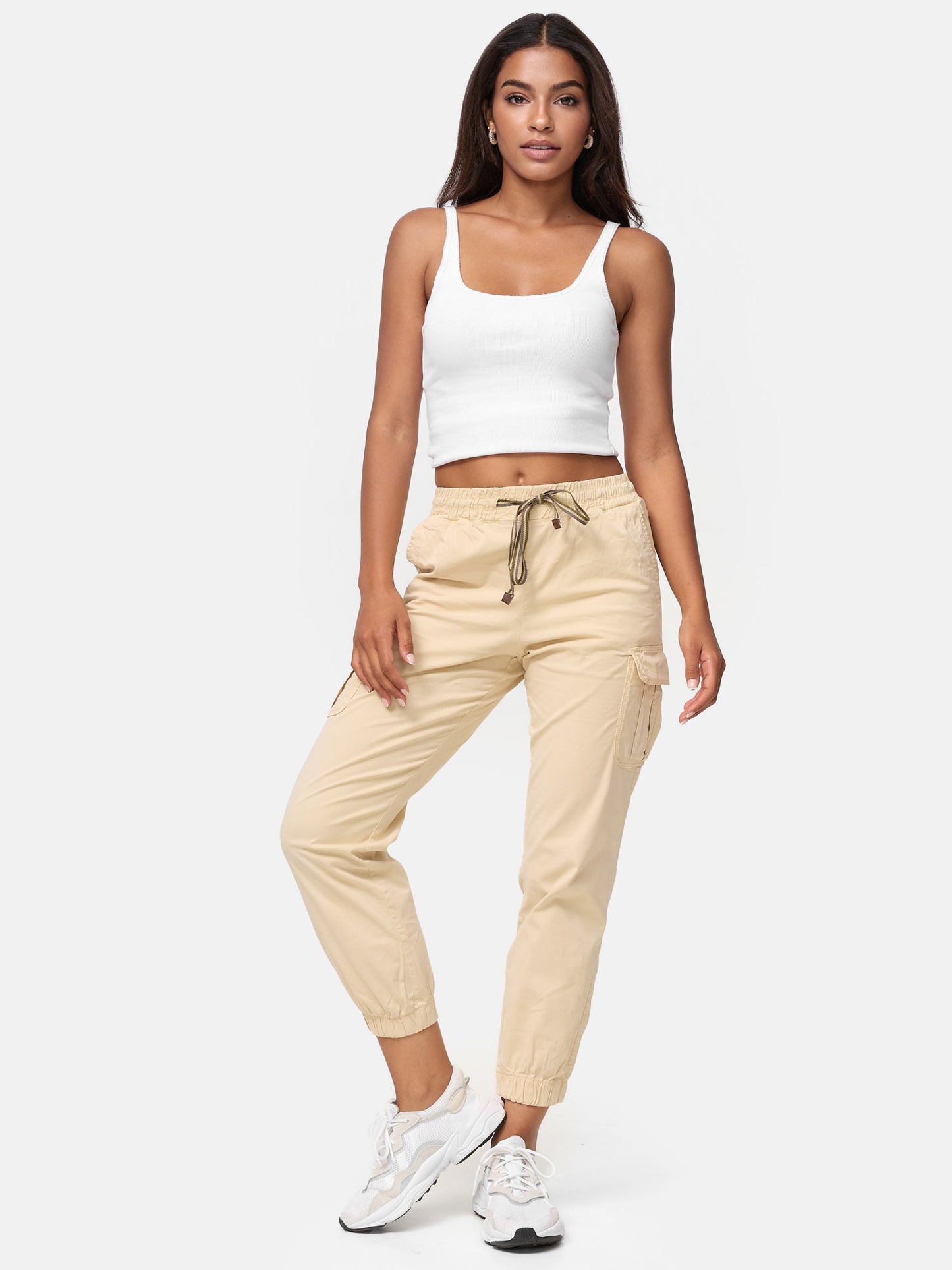 Pantalon cargo pour femme Tazzio coupe régulière F600