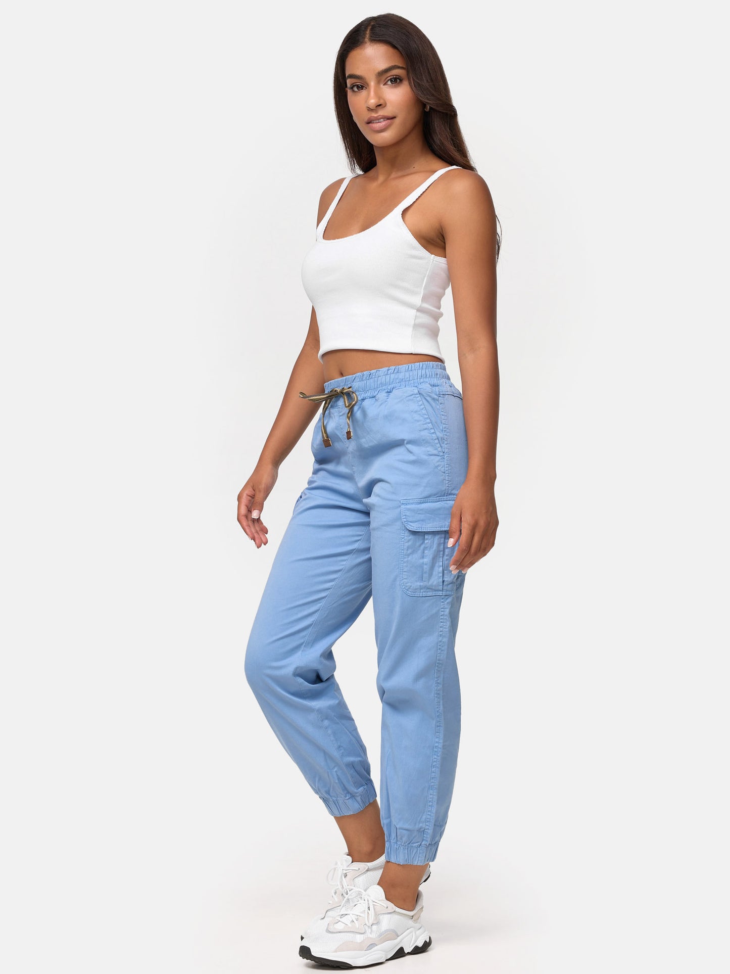Pantalon cargo pour femme Tazzio coupe régulière F600