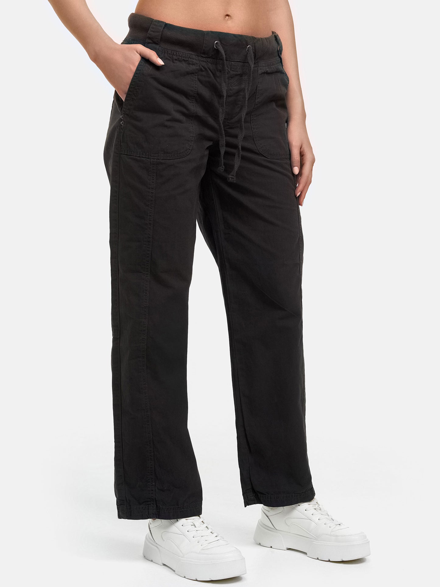 Tazzio Damen Stoffhose Straight Fit F601