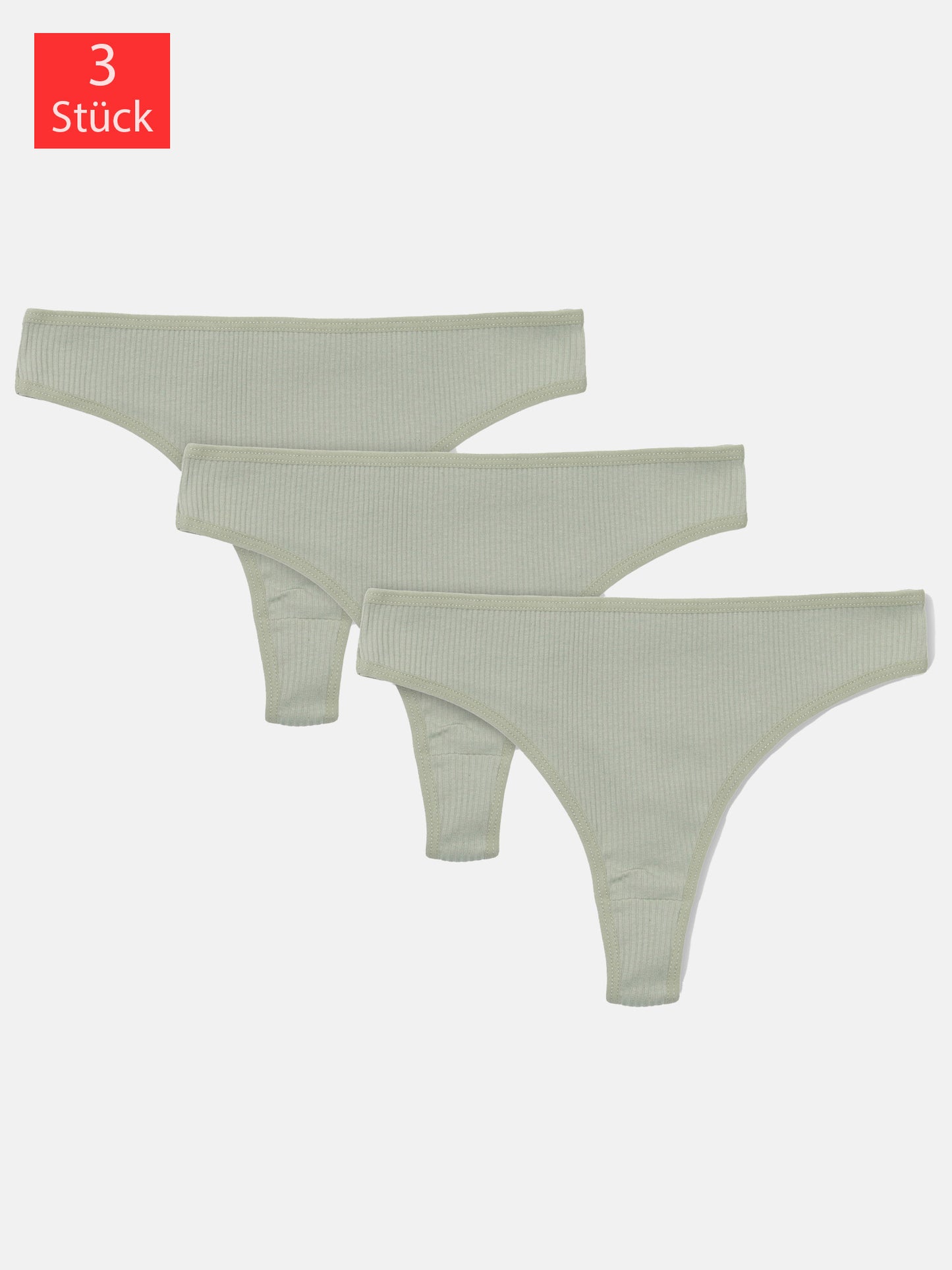 Tazzio Damen String 3er-Pack F933