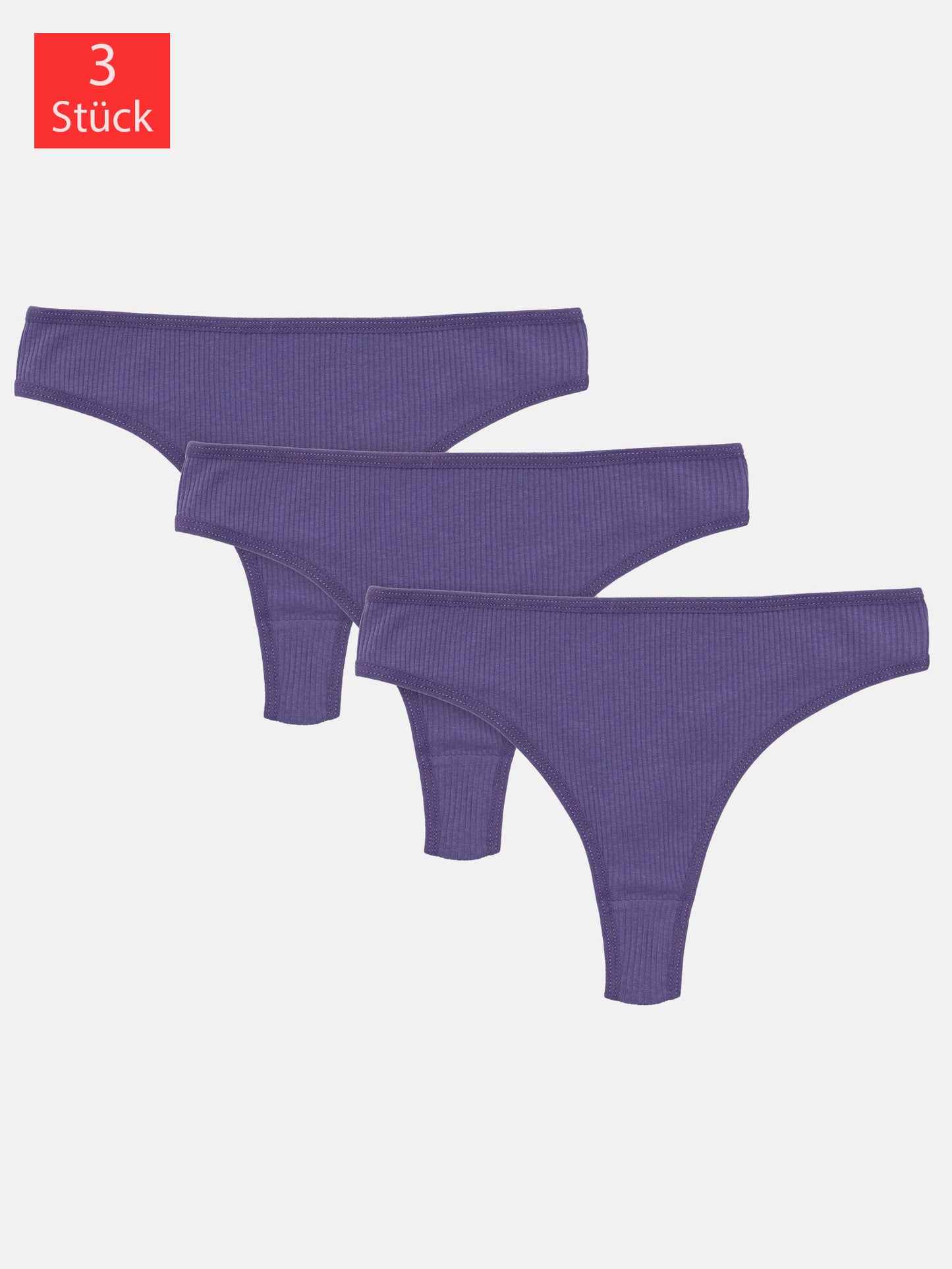 Tazzio Damen String 3er-Pack F933