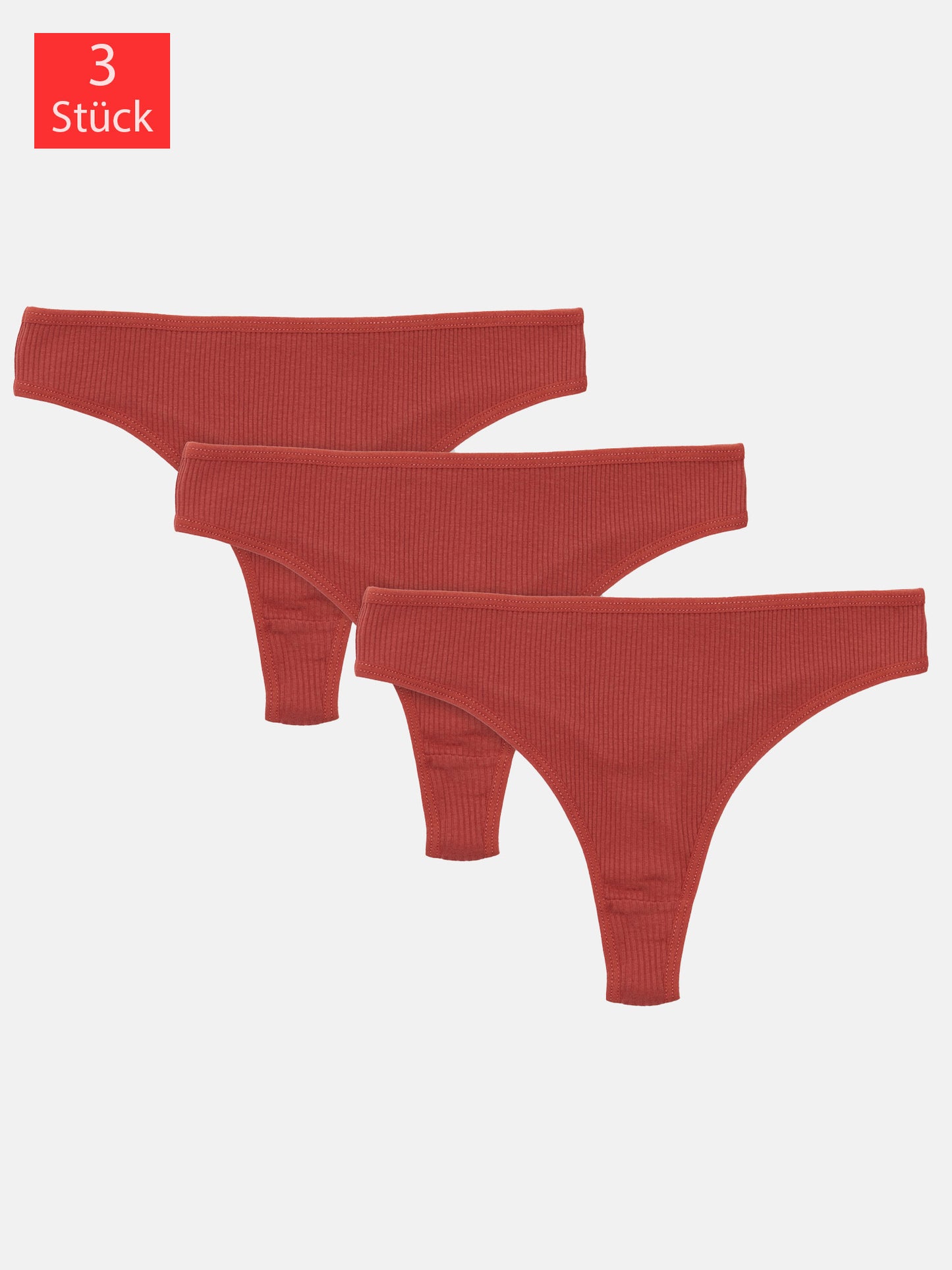 Tazzio Damen String 3er-Pack F933