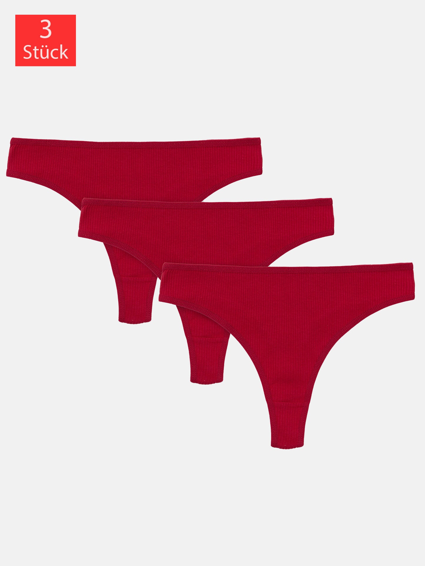 Tazzio Damen String 3er-Pack F933