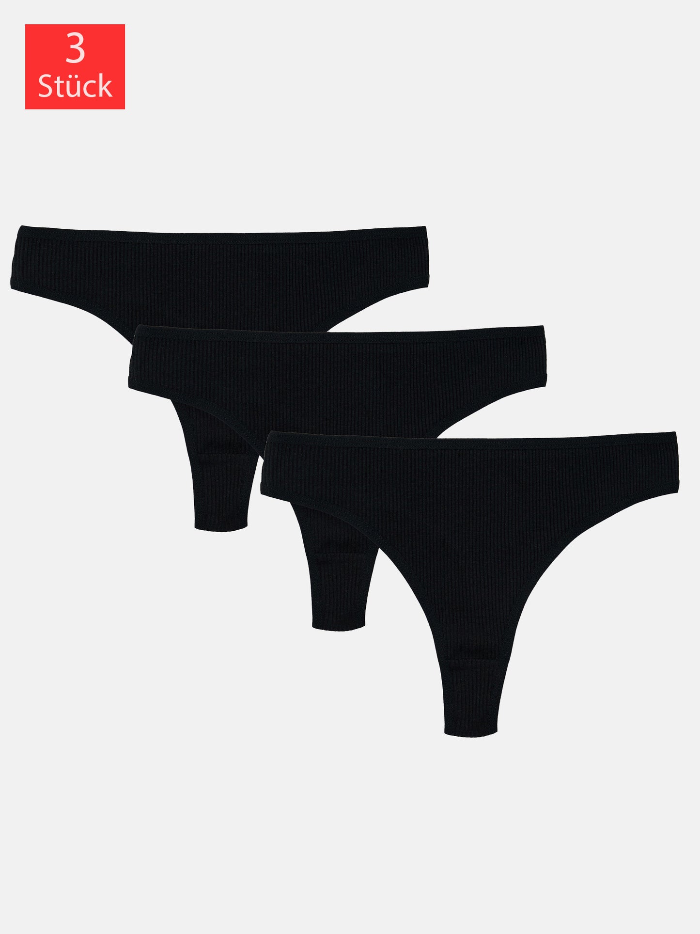 Tazzio Damen String 3er-Pack F933
