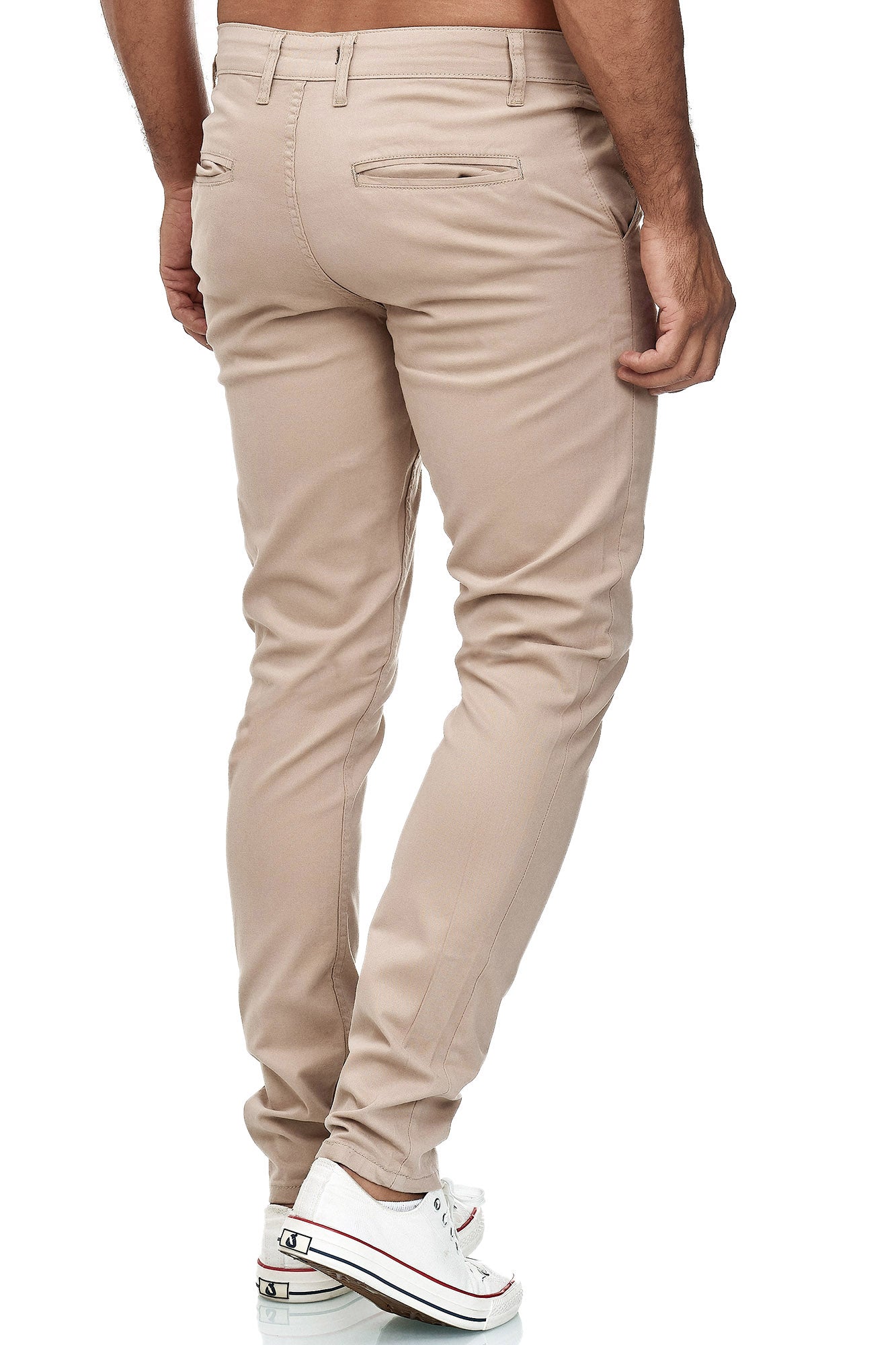 Tazzio Herren Chino Slim Fit 19530 Beige