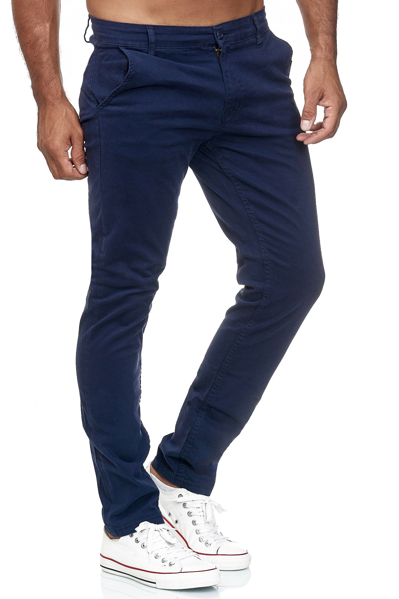 Tazzio Herren Chino Slim Fit 19530 Navy