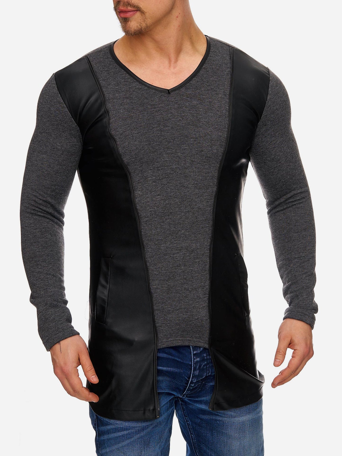 Tazzio Herren Langarmshirt 1218-1