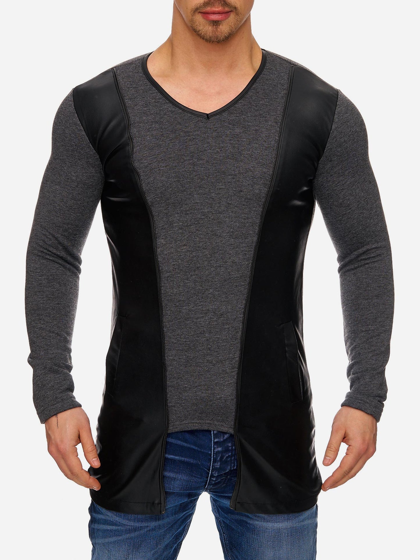 Tazzio Herren Langarmshirt 1218-1