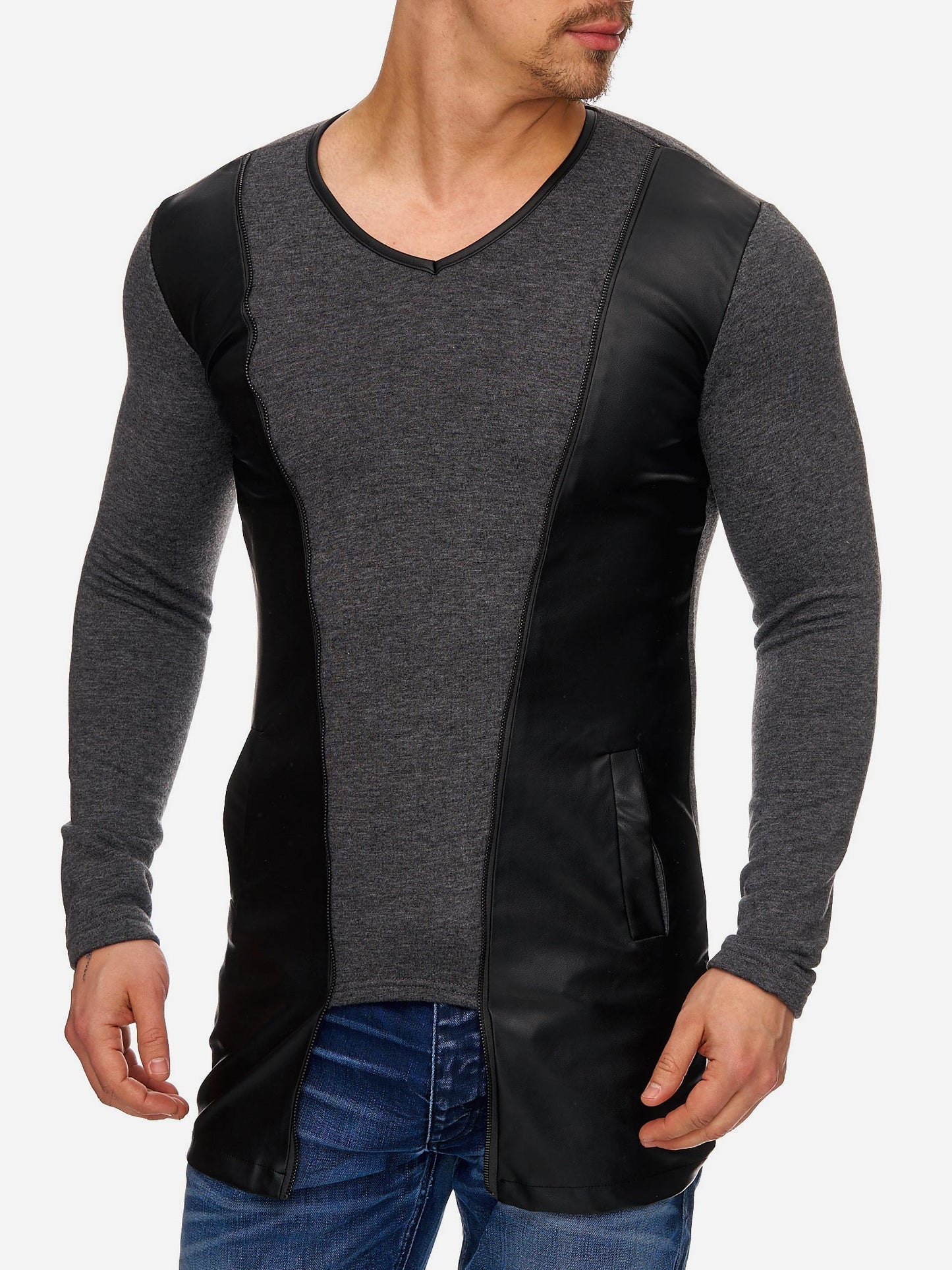 Tazzio Herren Langarmshirt 1218-1