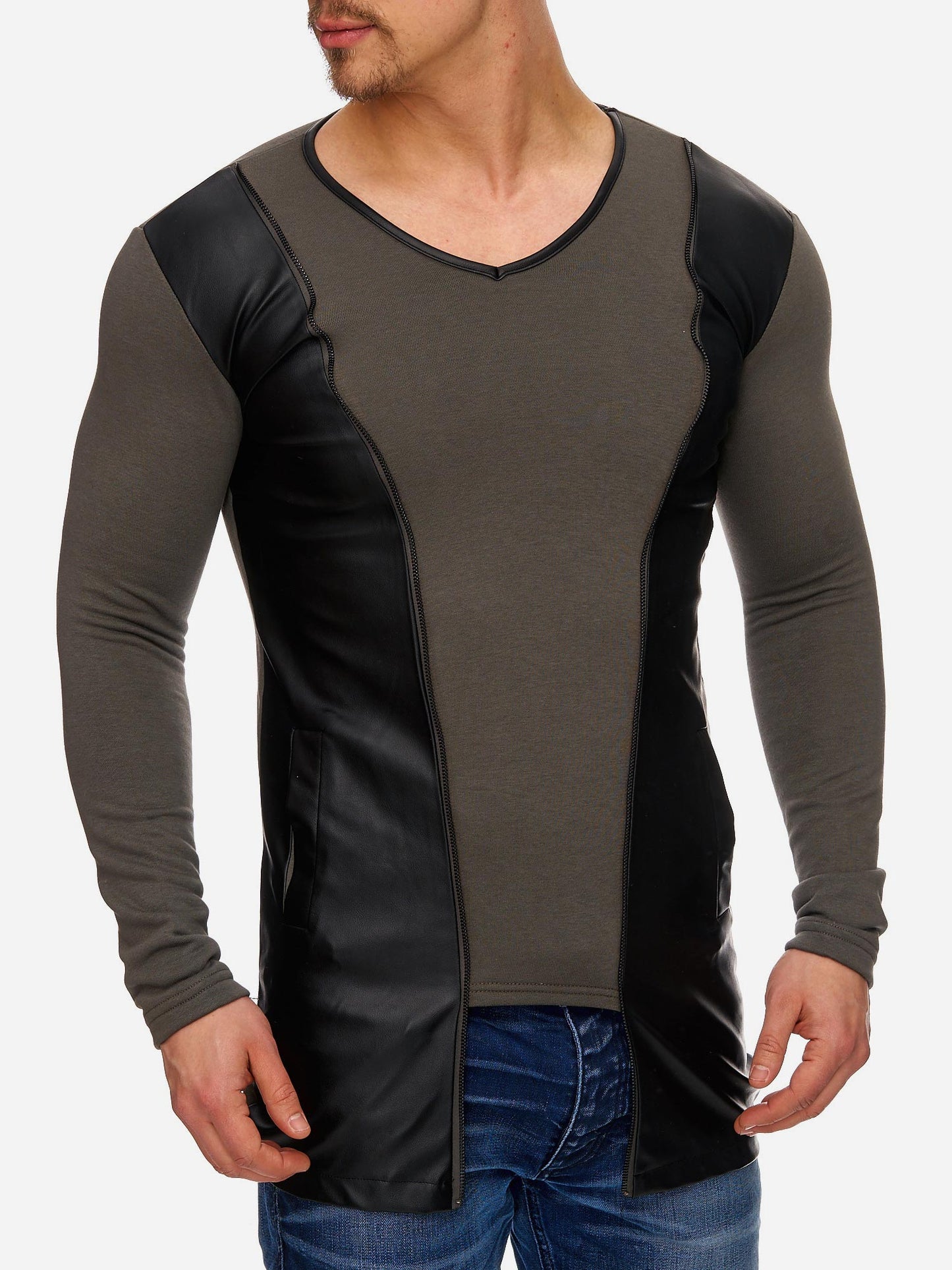 Tazzio Herren Langarmshirt 1218-1