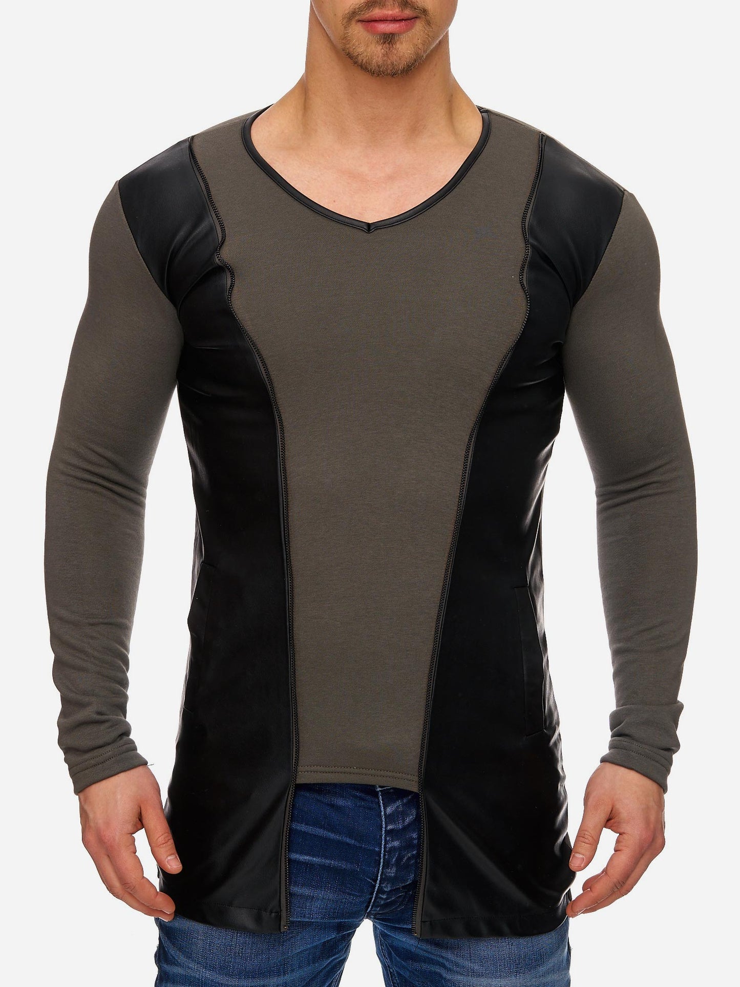 Tazzio Herren Langarmshirt 1218-1