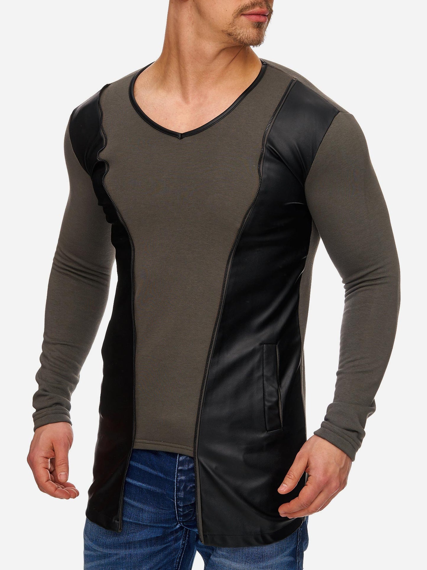 Tazzio Herren Langarmshirt 1218-1