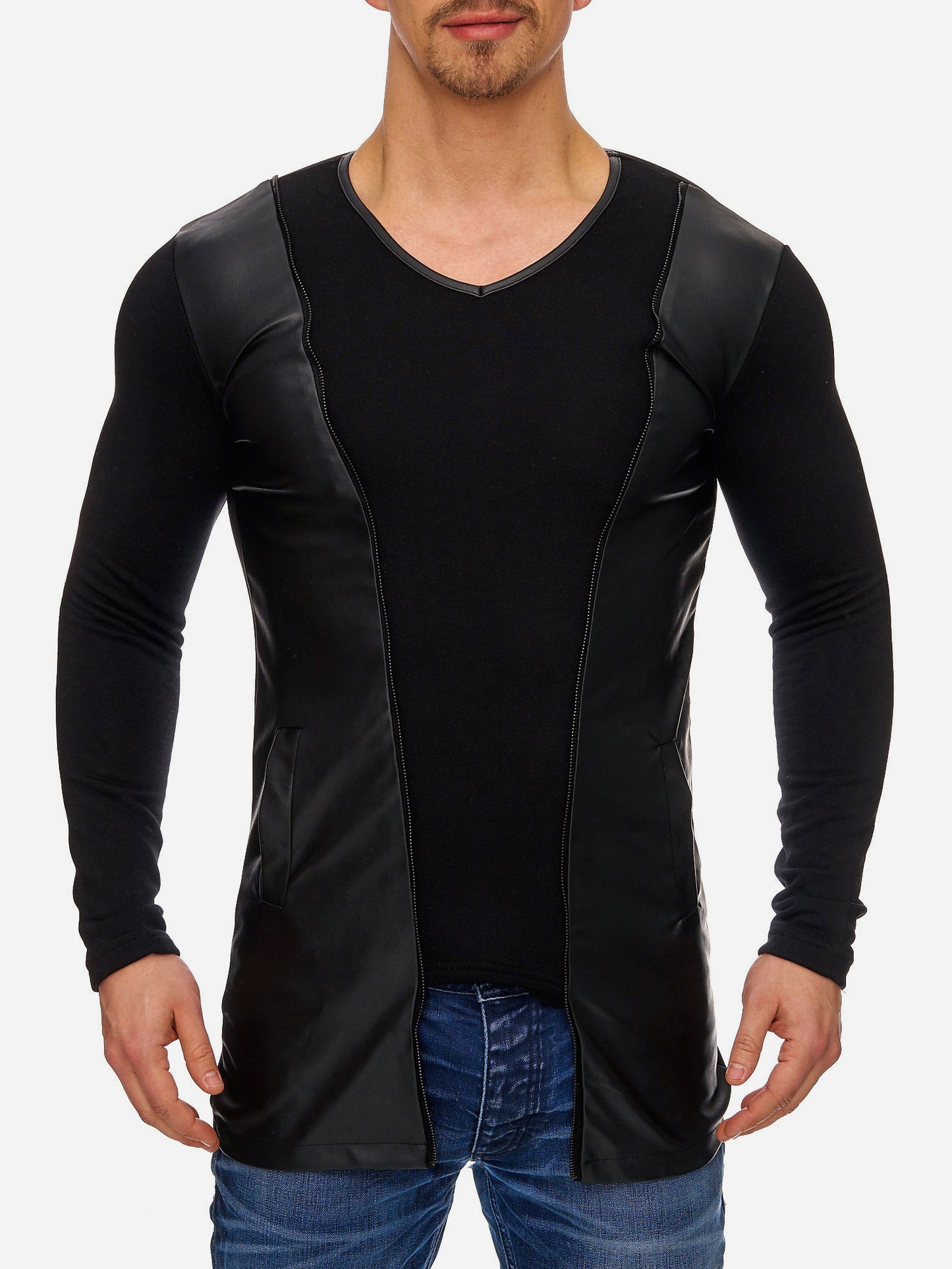 Tazzio Herren Langarmshirt 1218-1