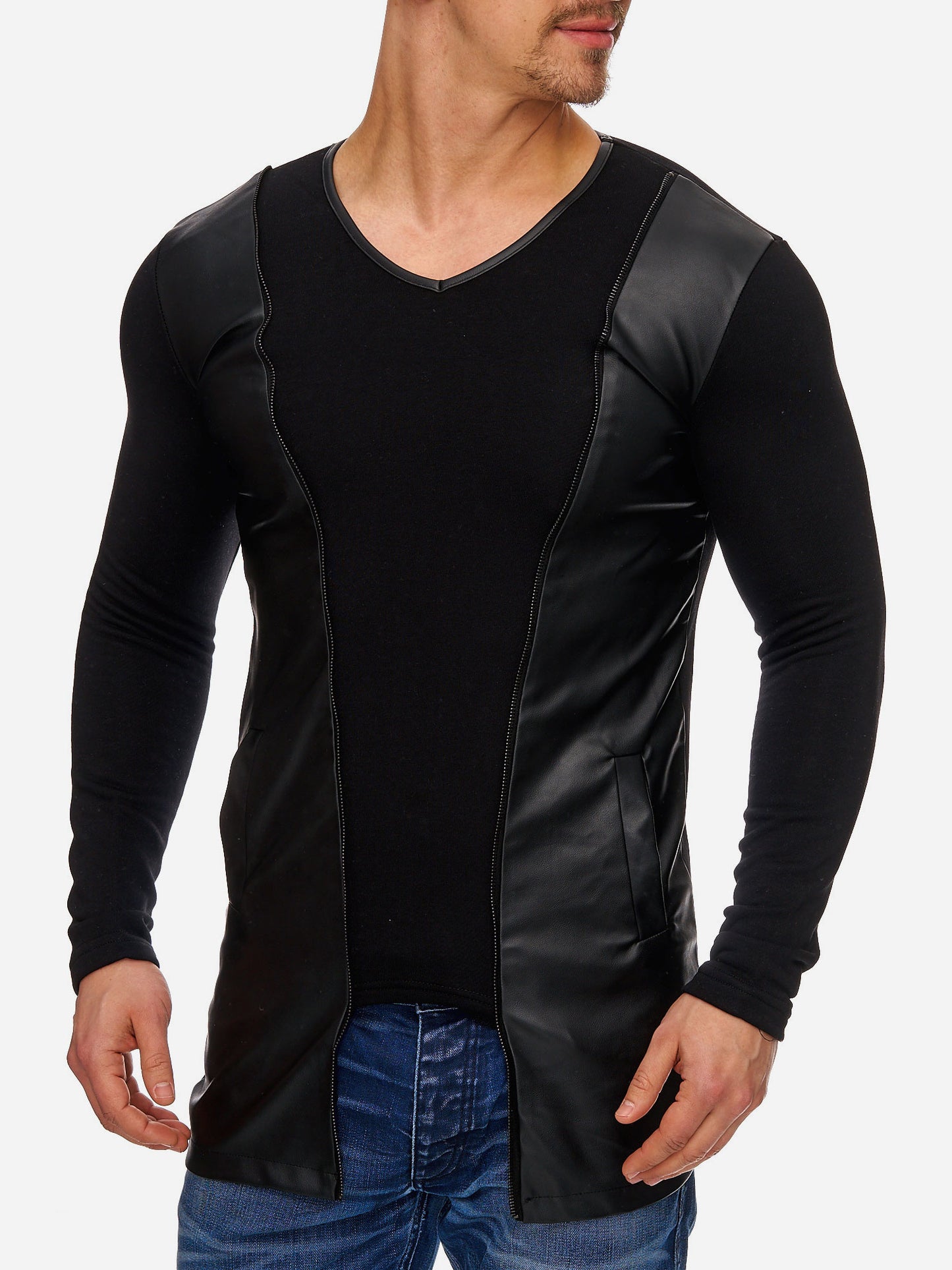 Tazzio Herren Langarmshirt 1218-1
