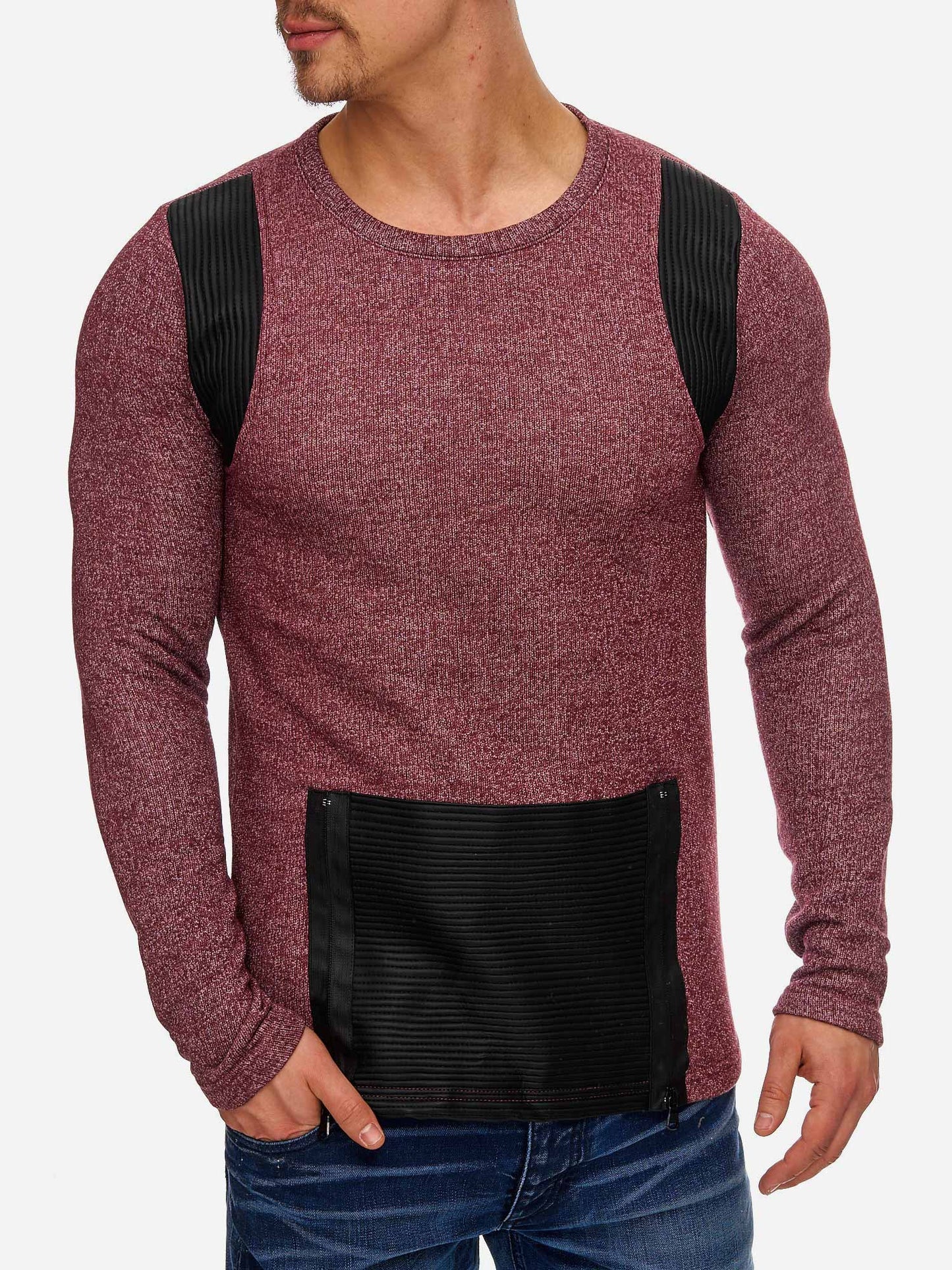 Tazzio Herren Langarmshirt 1231-1