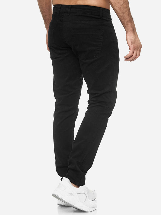 Tazzio Herren Jeans Slim Fit 165251 Schwarz