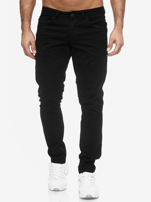 Tazzio Herren Jeans Slim Fit 165251 Schwarz