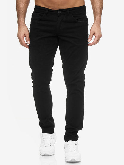 Tazzio Herren Jeans Slim Fit 165251 Schwarz