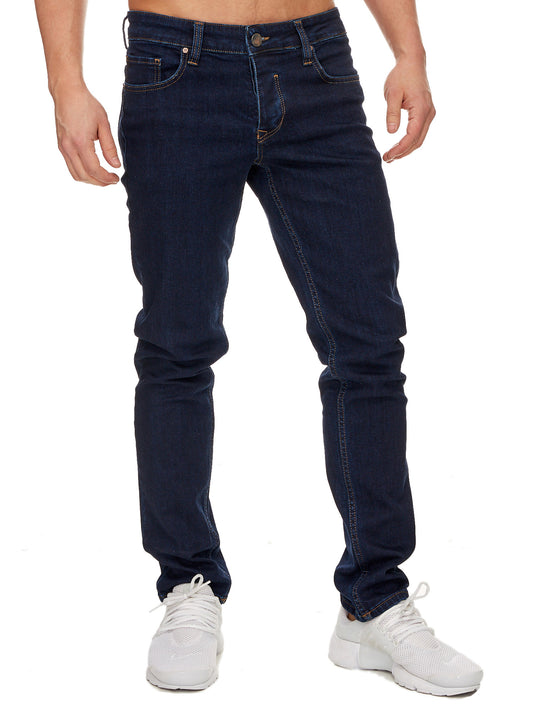 Tazzio Herren Jeans Slim Fit 16533 Dunkelblau