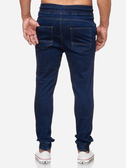 Tazzio Herren Jeans Regular Fit im Jogger-Stil 17504