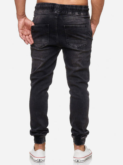 Tazzio Herren Jeans Regular Fit im Jogger-Stil 17504