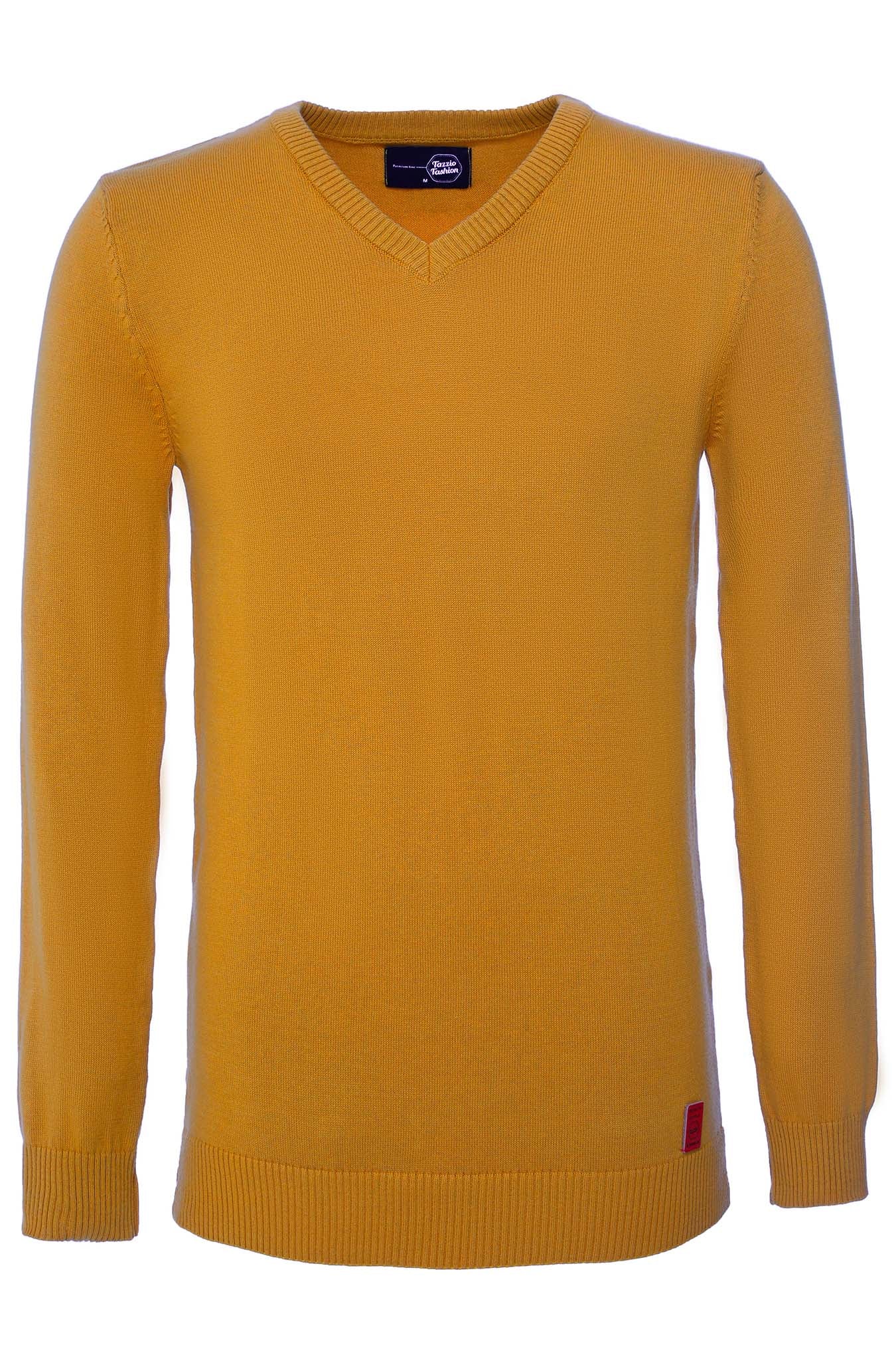 Tazzio Herren Strickpullover V-Ausschnitt 401