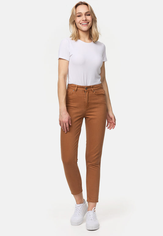 Tazzio Damen Mom Fit Jeans F129