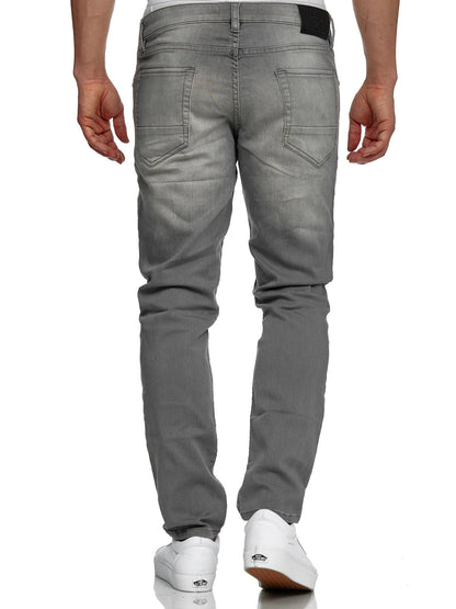 Tazzio Herren Jeans Regular Fit A106 Grau