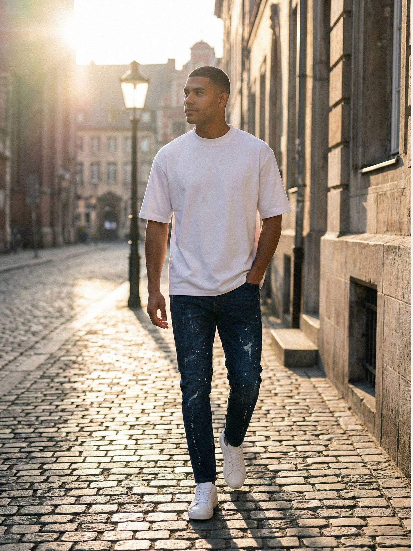 Tazzio Herren Jeans Slim Fit A110