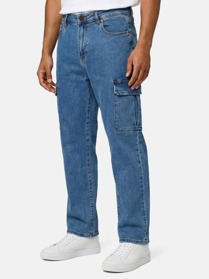 Tazzio Herren Cargo Jeans Regular Fit A112