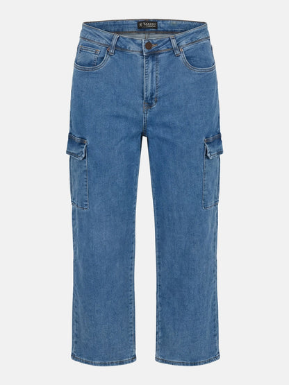 Tazzio Herren Cargo Jeans Regular Fit A112