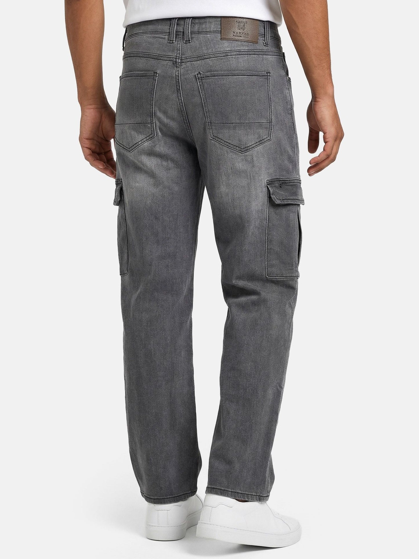 Tazzio Herren Cargo Jeans Regular Fit A112