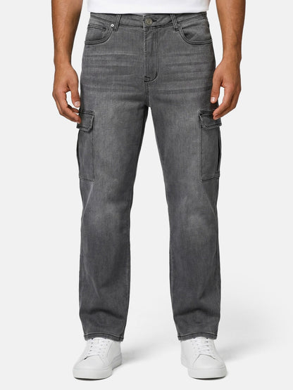 Tazzio Herren Cargo Jeans Regular Fit A112
