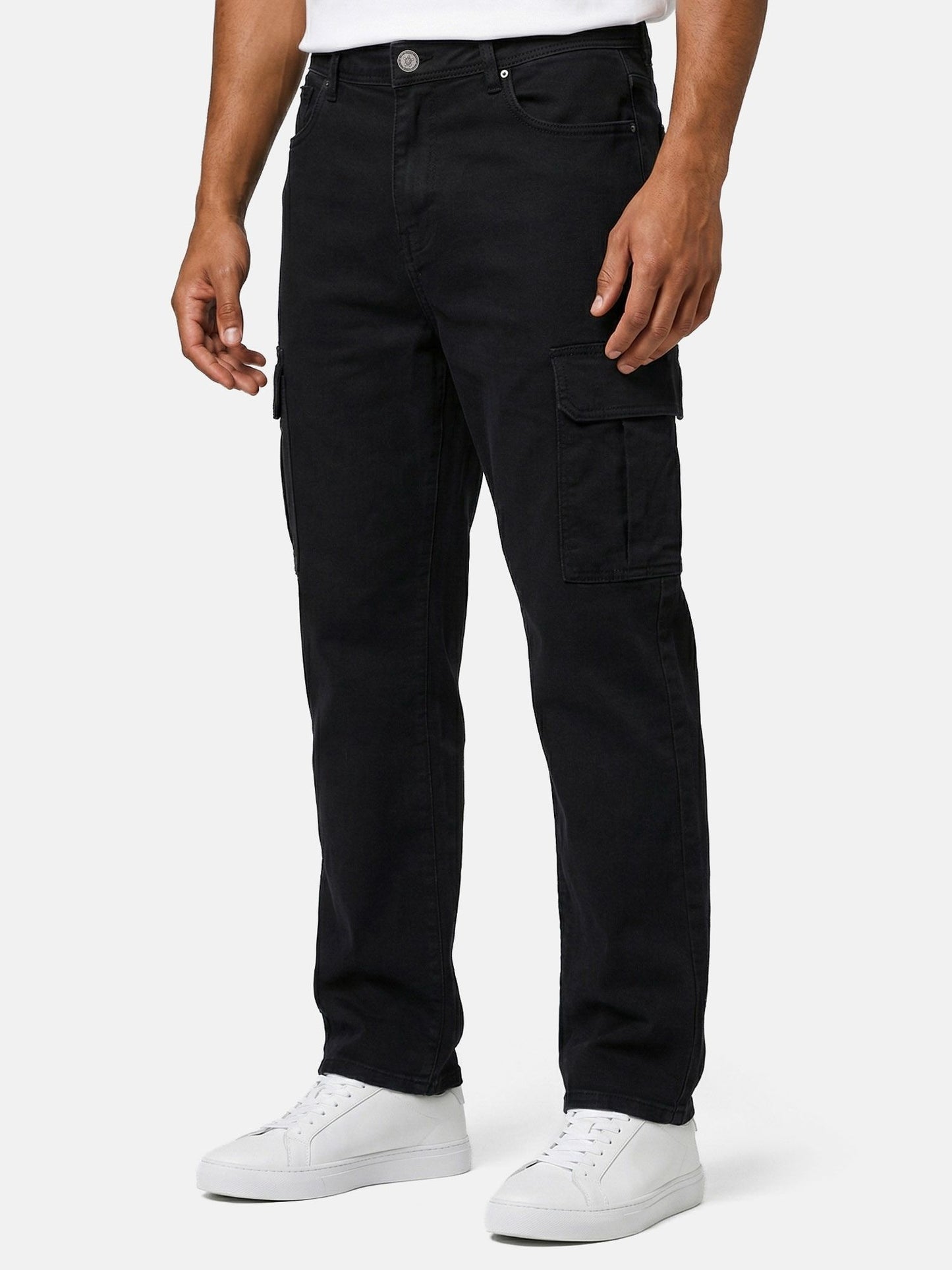 Tazzio Herren Cargo Jeans Regular Fit A112