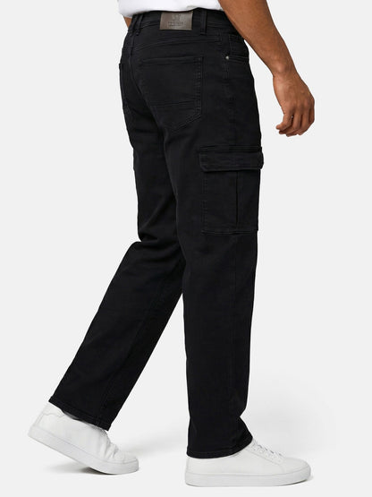 Tazzio Herren Cargo Jeans Regular Fit A112