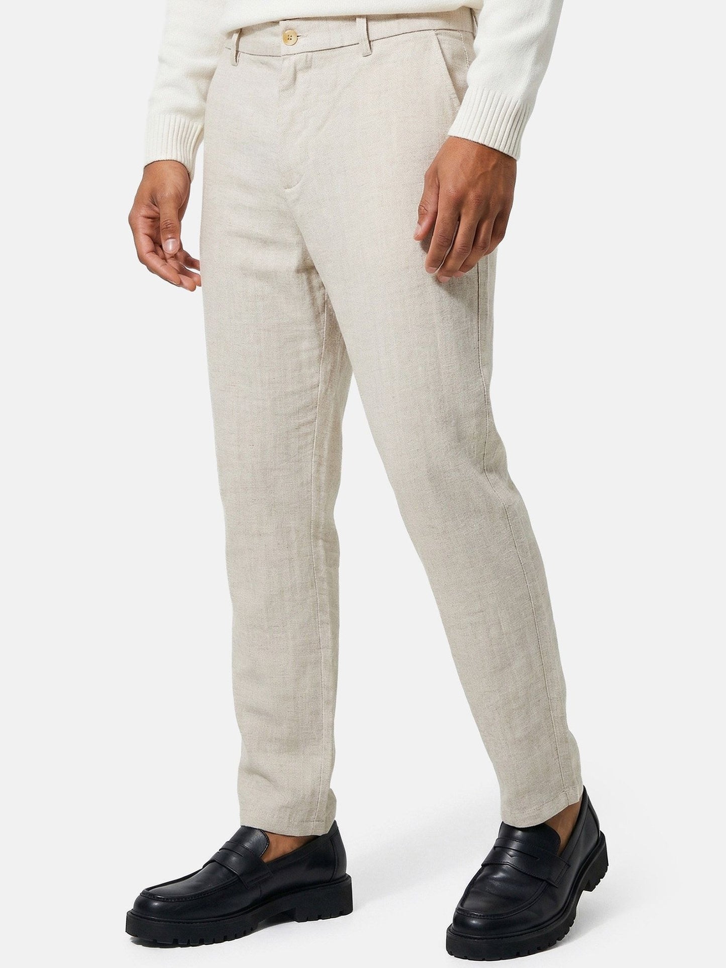 Tazzio Herren Leinenhose A113