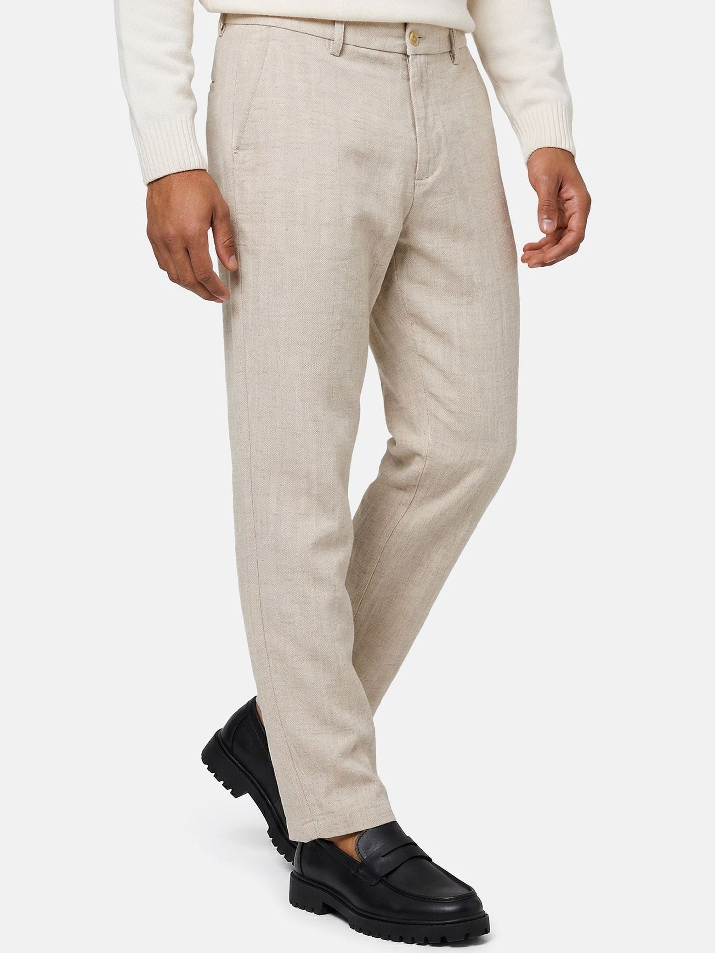 Tazzio Herren Leinenhose A113