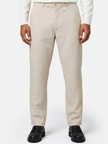 Tazzio Herren Leinenhose A113