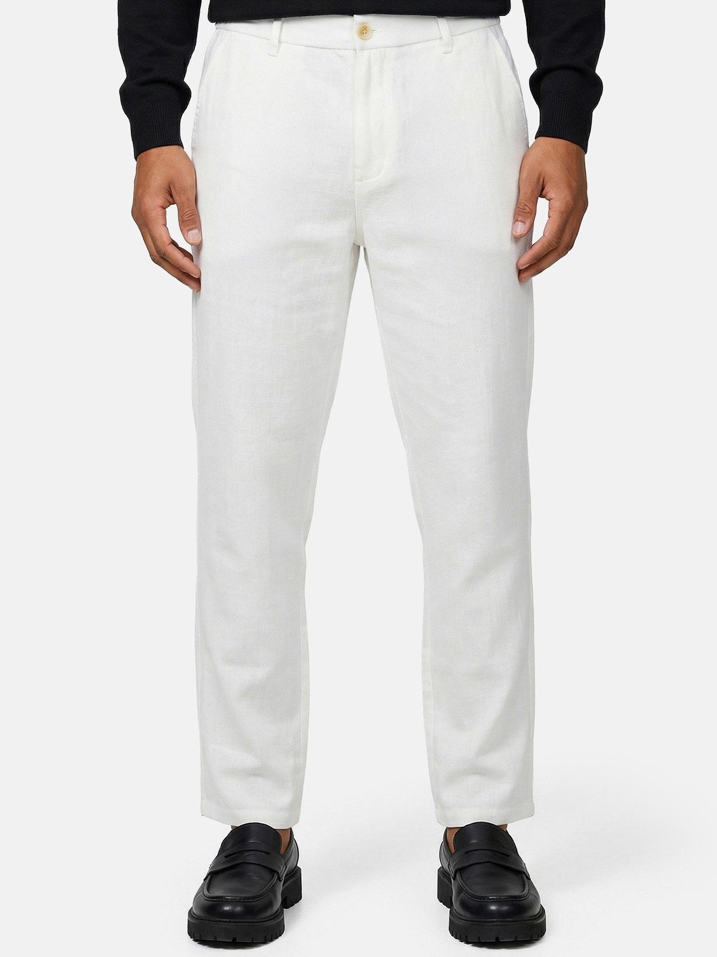 Tazzio Herren Leinenhose A113
