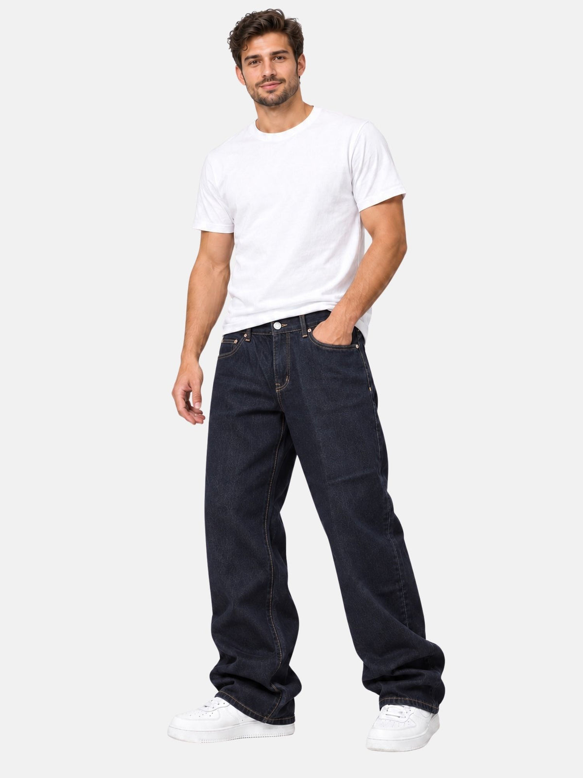 Tazzio Herren Jeans Baggy A114
