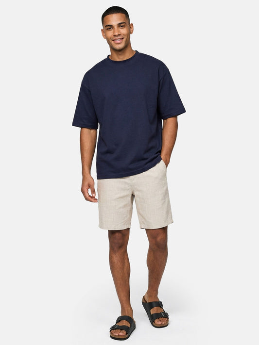 Tazzio Herren Leinen Shorts A212