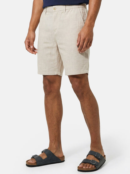 Tazzio Herren Leinen Shorts A212