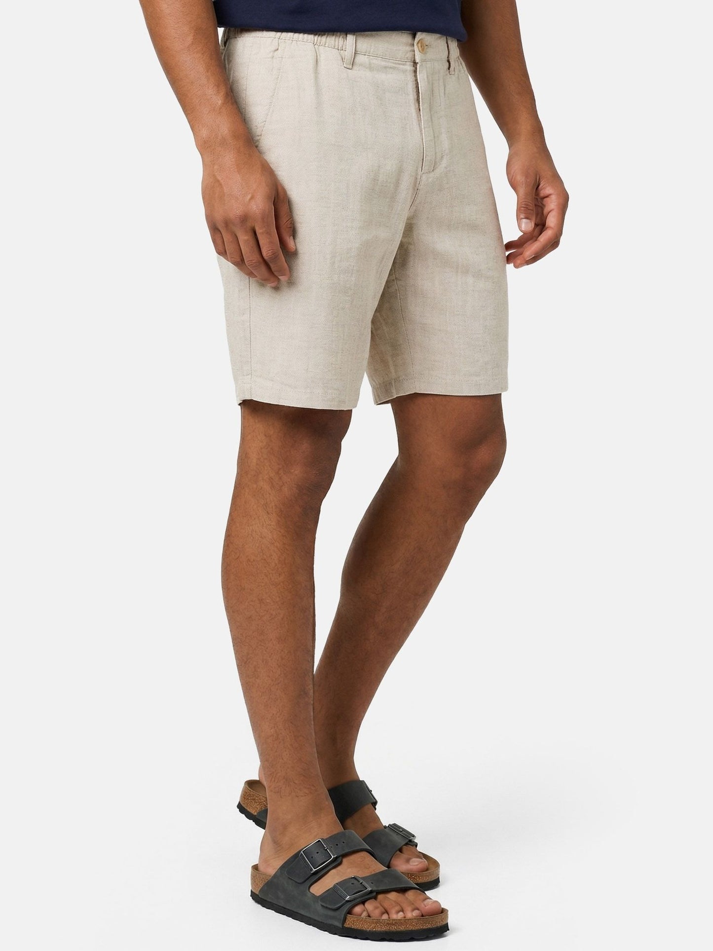 Tazzio Herren Leinen Shorts A212