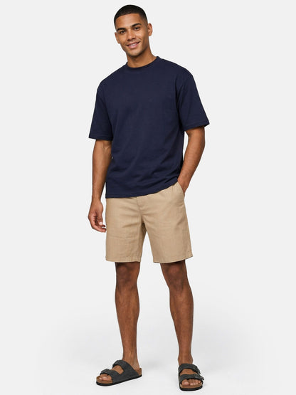 Tazzio Herren Leinen Shorts A212
