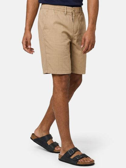 Tazzio Herren Leinen Shorts A212