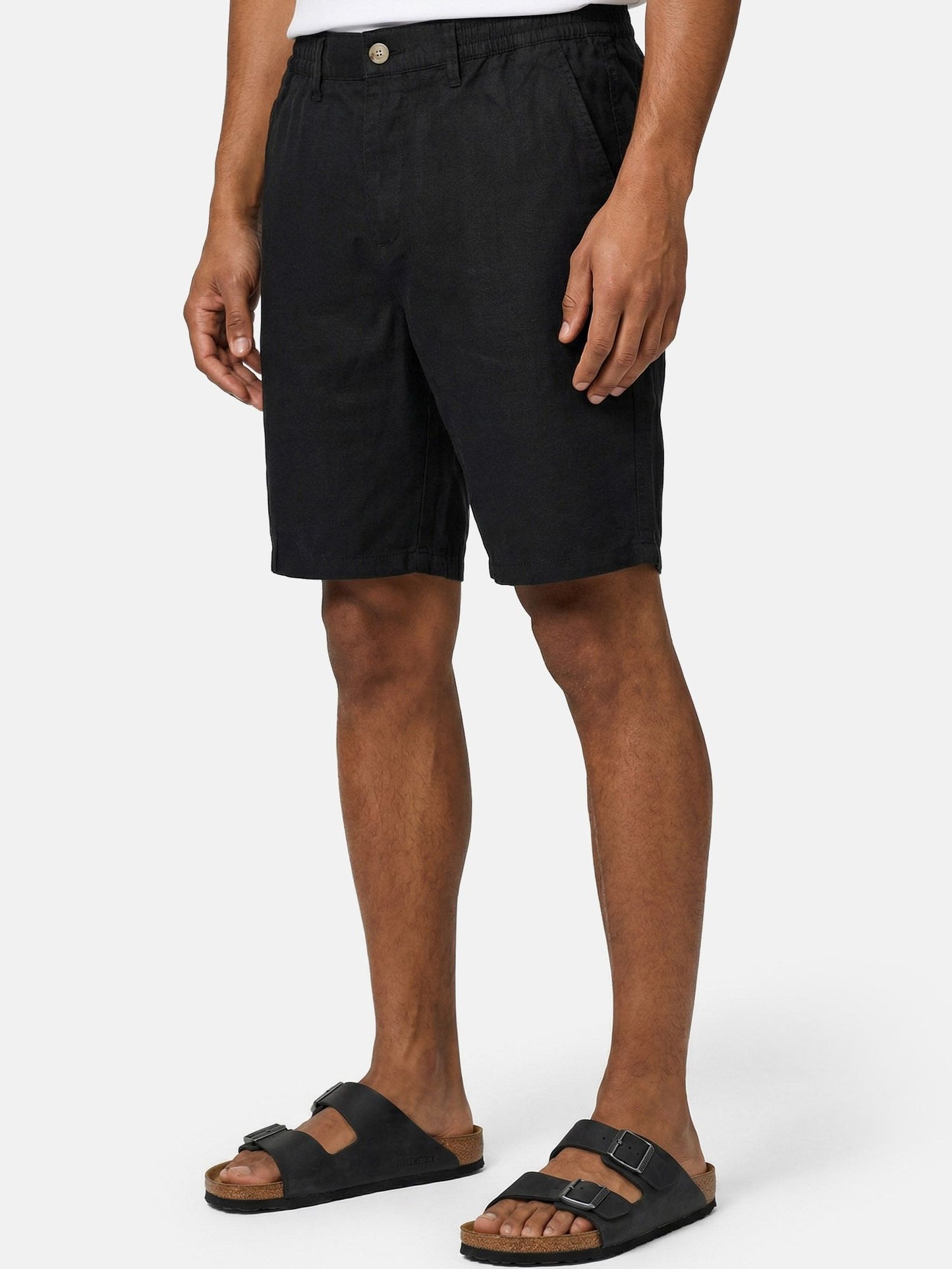 Tazzio Herren Leinen Shorts A212